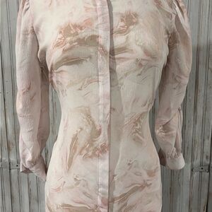 Calvin Klein Textured Fabric Top